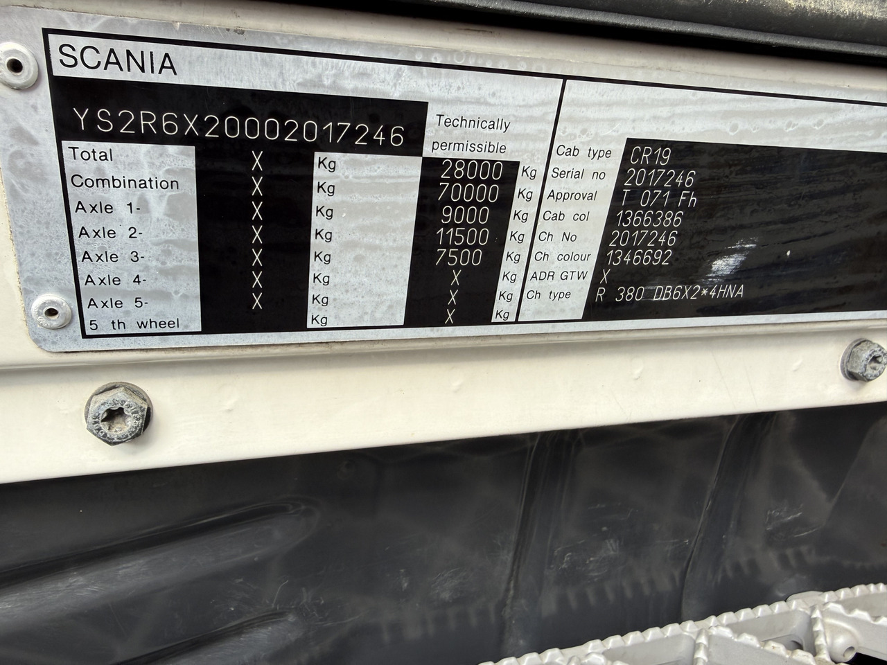 Scania R380 6X2*4 Kipper mit Kran HIAB 220 - מזהיר, משאית מנוף: תמונה 5 Scania R380 6X2*4 Kipper mit Kran HIAB 220 - מזהיר, משאית מנוף: תמונה 5