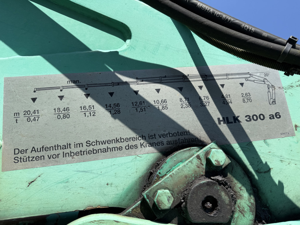 Volvo FM12 420 4X4 Kran MKG 300 bis 24 Meter - משאית צד נופל/ שטוחה, משאית מנוף: תמונה 3 Volvo FM12 420 4X4 Kran MKG 300 bis 24 Meter - משאית צד נופל/ שטוחה, משאית מנוף: תמונה 3