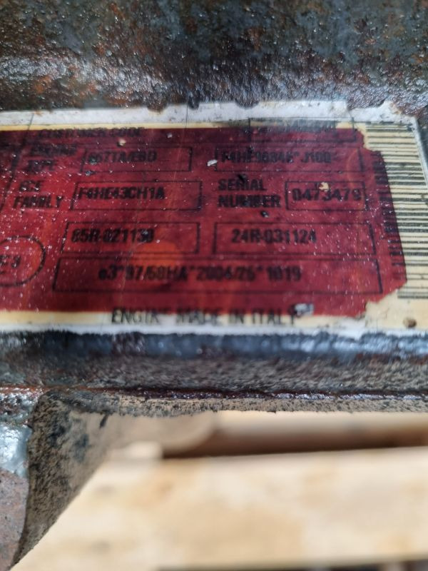 CNH FPT 667TA F4HE9684E Good used Engine (Agri) - מנוע עבור מכונה חקלאית: תמונה 2 CNH FPT 667TA F4HE9684E Good used Engine (Agri) - מנוע עבור מכונה חקלאית: תמונה 2