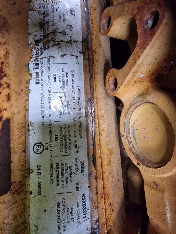 Caterpillar C11 RSX 966H Engine (Plant) - מנוע עבור מכונת בנייה: תמונה 2 Caterpillar C11 RSX 966H Engine (Plant) - מנוע עבור מכונת בנייה: תמונה 2