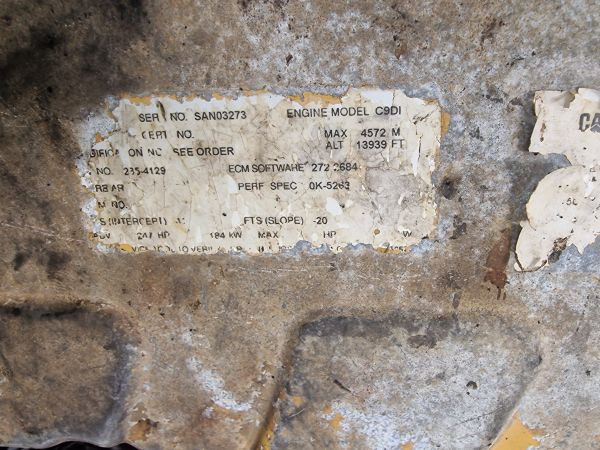 Caterpillar C9DI Engine (Plant) for 330c Excavator - מנוע עבור מכונת בנייה: תמונה 3 Caterpillar C9DI Engine (Plant) for 330c Excavator - מנוע עבור מכונת בנייה: תמונה 3