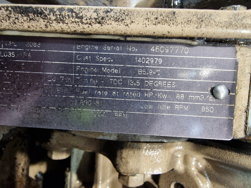 Cummins B5.9-C Engine (Plant) - מנוע עבור מכונת בנייה: תמונה 3 Cummins B5.9-C Engine (Plant) - מנוע עבור מכונת בנייה: תמונה 3
