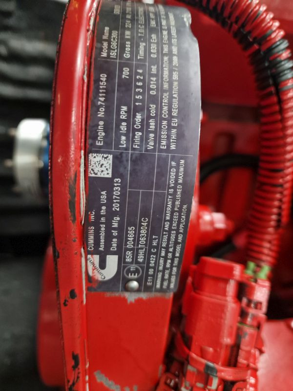 Cummins ISLG6C300 Engine (Industrial) 2017 - מנוע עבור ציוד תעשייתי: תמונה 2 Cummins ISLG6C300 Engine (Industrial) 2017 - מנוע עבור ציוד תעשייתי: תמונה 2