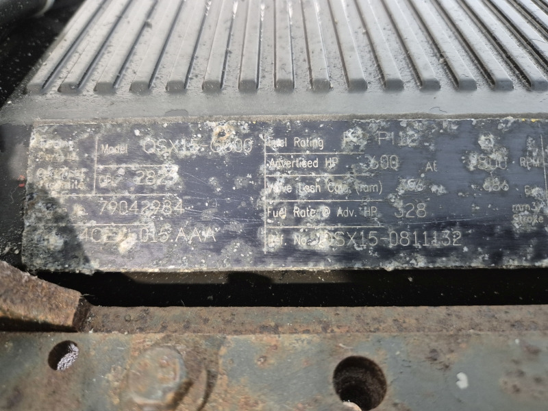 Cummins QSX15-C600 CPL 2825 Engine (Industrial) - מנוע עבור ציוד תעשייתי: תמונה 2 Cummins QSX15-C600 CPL 2825 Engine (Industrial) - מנוע עבור ציוד תעשייתי: תמונה 2