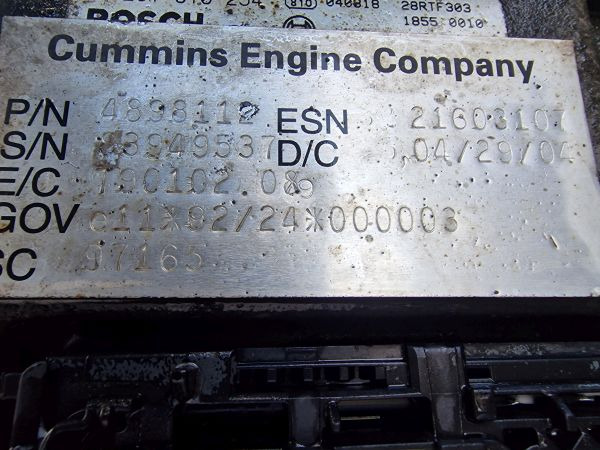 DAF 6ISB E3 5.9 Daf Spec CE162C Engine (Truck) - מנוע עבור משאית: תמונה 2 DAF 6ISB E3 5.9 Daf Spec CE162C Engine (Truck) - מנוע עבור משאית: תמונה 2