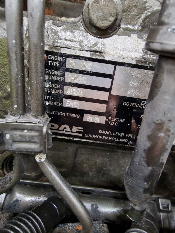 DAF PE228C Engine (Truck) - מנוע עבור משאית: תמונה 2 DAF PE228C Engine (Truck) - מנוע עבור משאית: תמונה 2