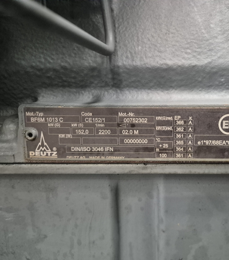 Deutz BF6M1013C Engine (Industrial) - מנוע עבור ציוד תעשייתי: תמונה 2 Deutz BF6M1013C Engine (Industrial) - מנוע עבור ציוד תעשייתי: תמונה 2