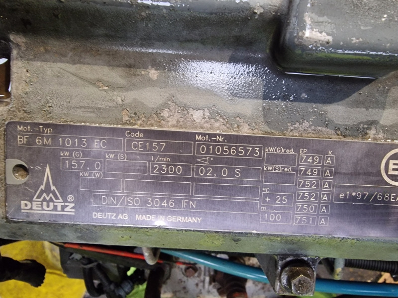 Deutz BF6M1013EC Engine (Industrial) - מנוע עבור ציוד תעשייתי: תמונה 2 Deutz BF6M1013EC Engine (Industrial) - מנוע עבור ציוד תעשייתי: תמונה 2