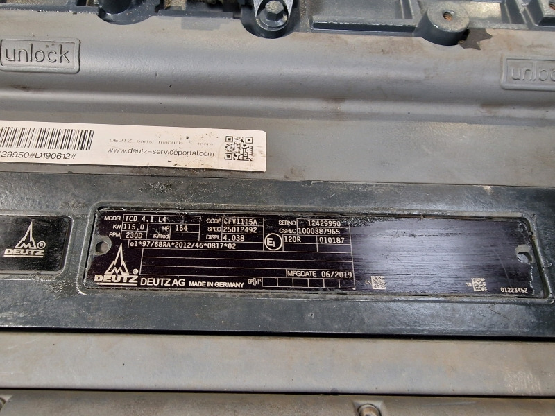 Deutz TCD 4.1 L4  Engine (Industrial) - מנוע עבור ציוד תעשייתי: תמונה 2 Deutz TCD 4.1 L4  Engine (Industrial) - מנוע עבור ציוד תעשייתי: תמונה 2