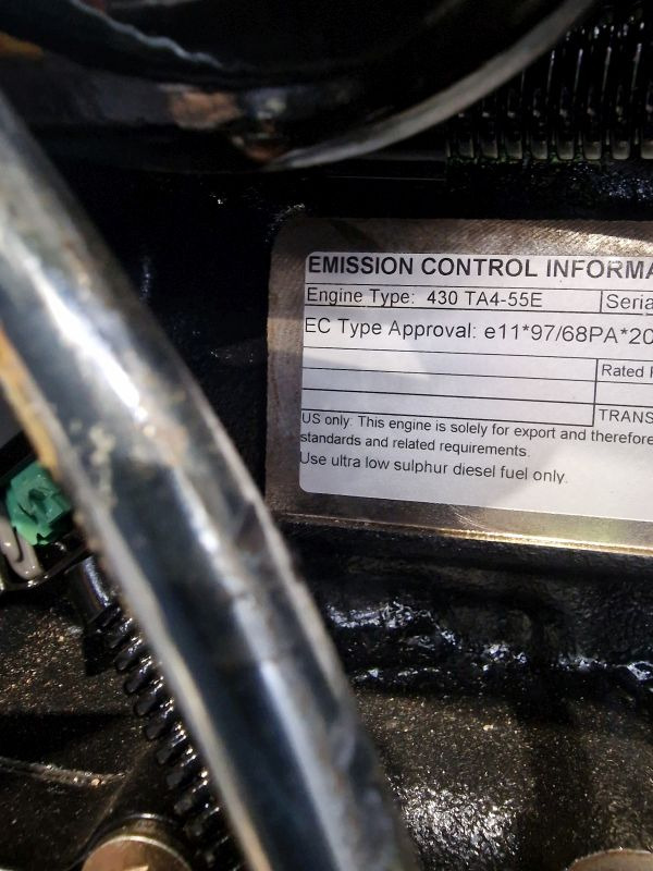 JCB 430 TA4-55E Engine (Plant) - מנוע עבור מכונת בנייה: תמונה 2 JCB 430 TA4-55E Engine (Plant) - מנוע עבור מכונת בנייה: תמונה 2