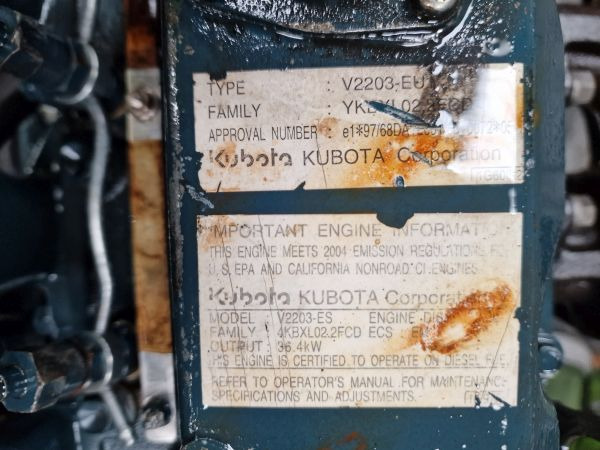 Kubota V2203-ES Engine (Industrial) - מנוע עבור ציוד תעשייתי: תמונה 2 Kubota V2203-ES Engine (Industrial) - מנוע עבור ציוד תעשייתי: תמונה 2