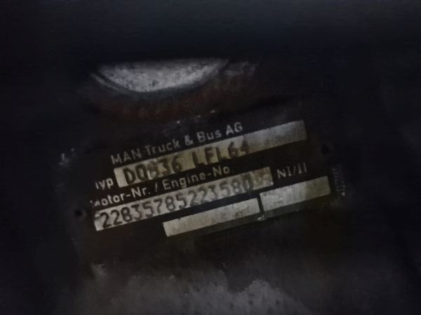 MAN D0836 LFL64 Engine (Truck) - מנוע עבור משאית: תמונה 2 MAN D0836 LFL64 Engine (Truck) - מנוע עבור משאית: תמונה 2