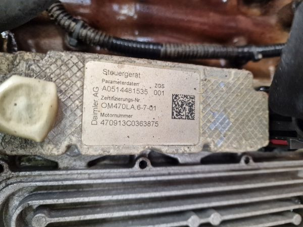 Mercedes Benz OM470LA 6-7-01 Engine (Truck) - מנוע עבור משאית: תמונה 2 Mercedes Benz OM470LA 6-7-01 Engine (Truck) - מנוע עבור משאית: תמונה 2