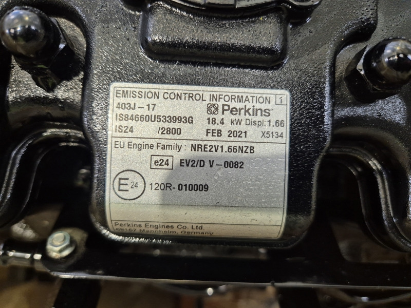 Perkins 403J-17 Engine (JCB Plant) - מנוע עבור מכונת בנייה: תמונה 2 Perkins 403J-17 Engine (JCB Plant) - מנוע עבור מכונת בנייה: תמונה 2