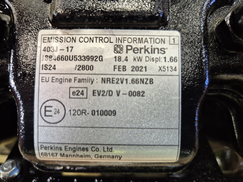 Perkins 403J-17 Engine (JCB Plant) - מנוע עבור מכונת בנייה: תמונה 2 Perkins 403J-17 Engine (JCB Plant) - מנוע עבור מכונת בנייה: תמונה 2