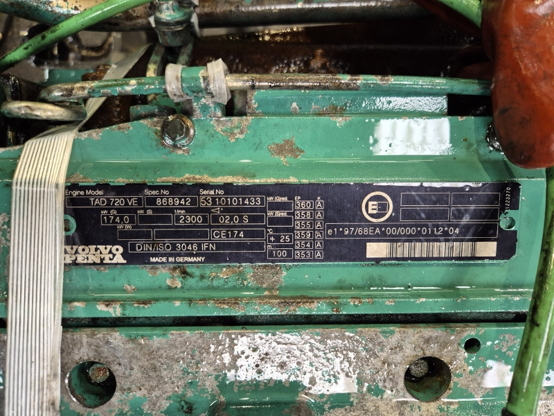 Volvo TAD720VE Engine (Industrial) - מנוע עבור ציוד תעשייתי: תמונה 2 Volvo TAD720VE Engine (Industrial) - מנוע עבור ציוד תעשייתי: תמונה 2