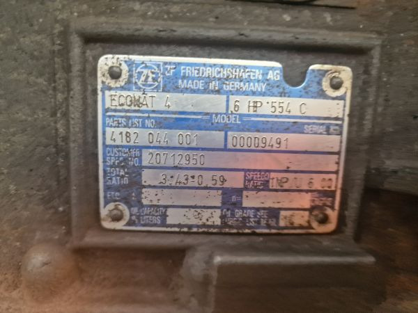ZF Ecomat 4 6HP554C Gearbox - תיבת הילוכים: תמונה 2 ZF Ecomat 4 6HP554C Gearbox - תיבת הילוכים: תמונה 2