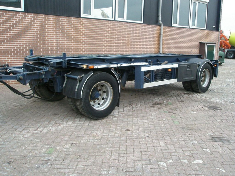 קרון נגרר מוביל מכולות/ החלפת גוף GS Containerhanger kippend: תמונה 1
