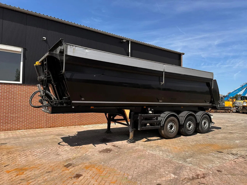 Stas S300CX Aluminium kipper met kleppen - סמיטריילר עם מזהיר: תמונה 1 Stas S300CX Aluminium kipper met kleppen - סמיטריילר עם מזהיר: תמונה 1
