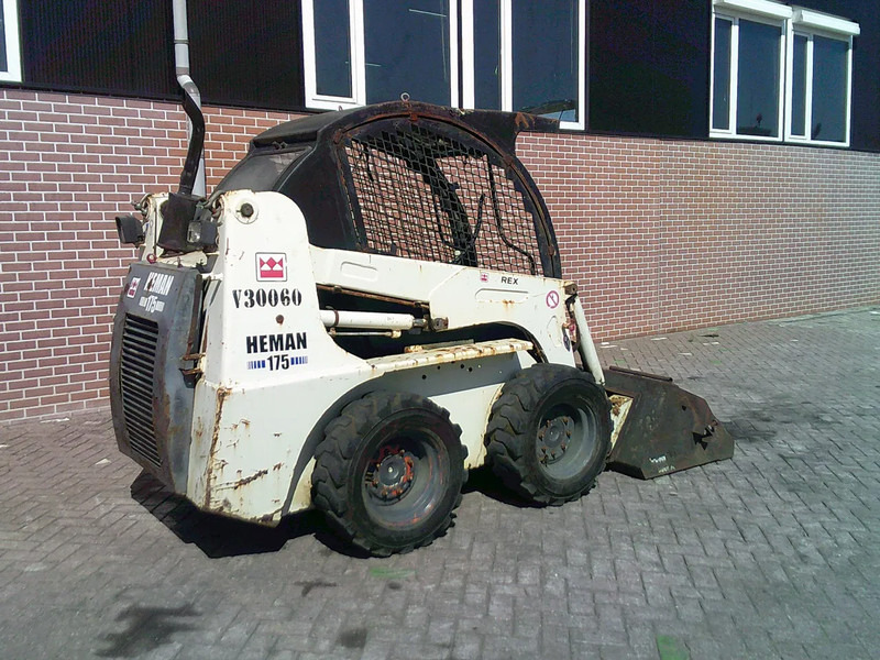 Terex Heman 175 - מעמיס היגוי החלקה: תמונה 3 Terex Heman 175 - מעמיס היגוי החלקה: תמונה 3