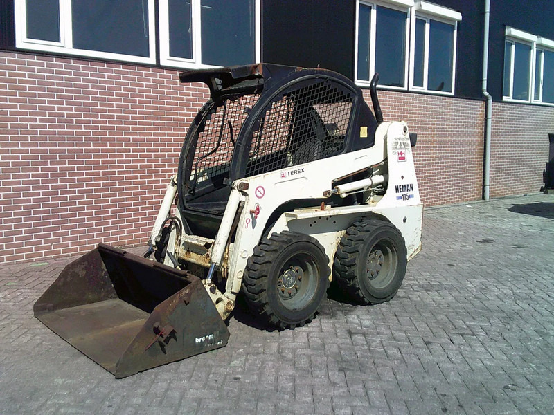 Terex Heman 175 - מעמיס היגוי החלקה: תמונה 1 Terex Heman 175 - מעמיס היגוי החלקה: תמונה 1