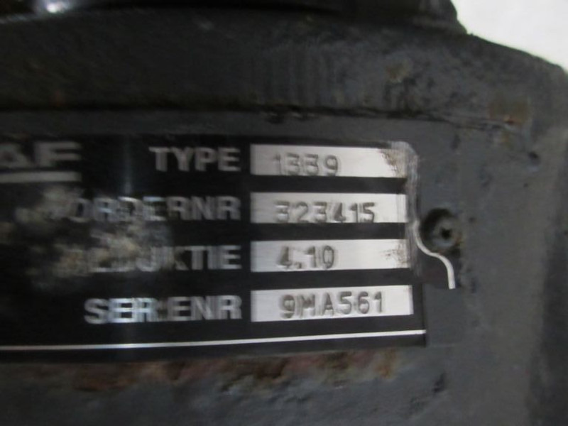 DAF CF75 1653066 DIFFERENTIEEL 1339 RATIO 4,10 EURO 5 - הילוך דיפרנציאלי עבור משאית: תמונה 5 DAF CF75 1653066 DIFFERENTIEEL 1339 RATIO 4,10 EURO 5 - הילוך דיפרנציאלי עבור משאית: תמונה 5