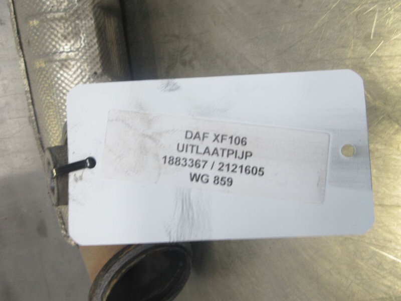 DAF XF106 1883367 / 2121605 UITLAATPIJP - מערכת פליטה עבור משאית: תמונה 3 DAF XF106 1883367 / 2121605 UITLAATPIJP - מערכת פליטה עבור משאית: תמונה 3