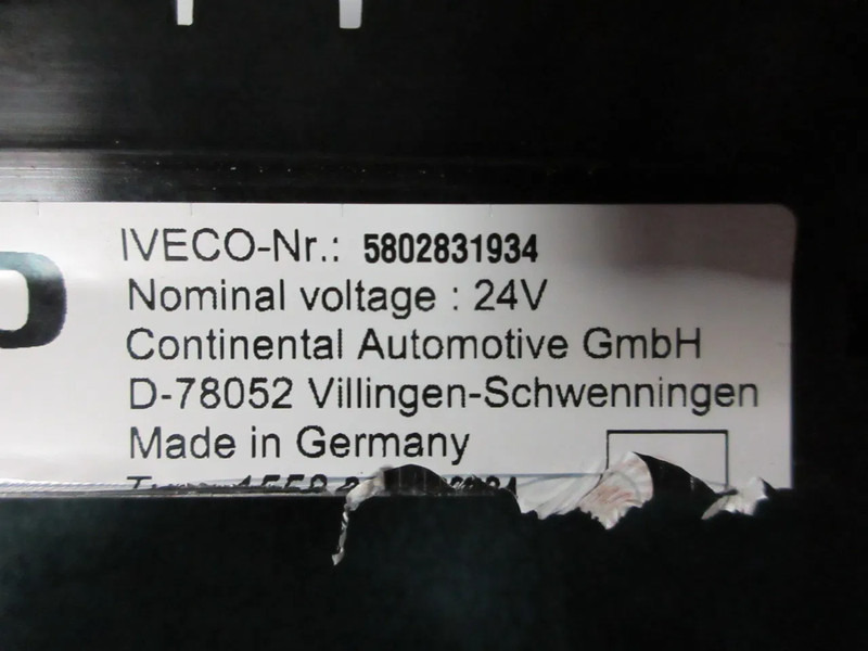 Iveco 5802831934 INSTUMENTENPANEEL IVECO S WAY MODEL 2023 - לוח מחוונים עבור משאית: תמונה 5 Iveco 5802831934 INSTUMENTENPANEEL IVECO S WAY MODEL 2023 - לוח מחוונים עבור משאית: תמונה 5