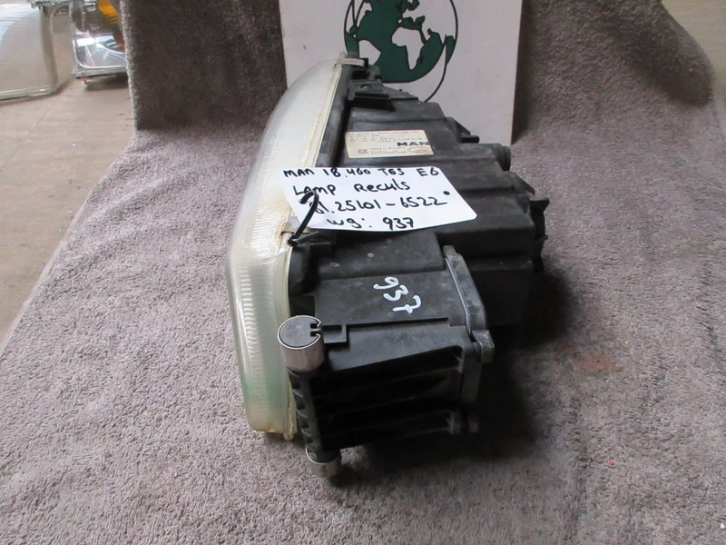 פנס ערפל עבור משאית MAN 81.25101-6522 // 81.25101- 6798 // MISLAMP MAN TGS EURO 6: תמונה 9
