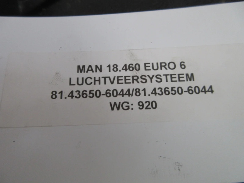 MAN 81.43650-6044 VOORLUCHTBALK MAN TGS TGX EURO 6 MODEL 2020 - מסגרת/ שלדה עבור משאית: תמונה 5 MAN 81.43650-6044 VOORLUCHTBALK MAN TGS TGX EURO 6 MODEL 2020 - מסגרת/ שלדה עבור משאית: תמונה 5