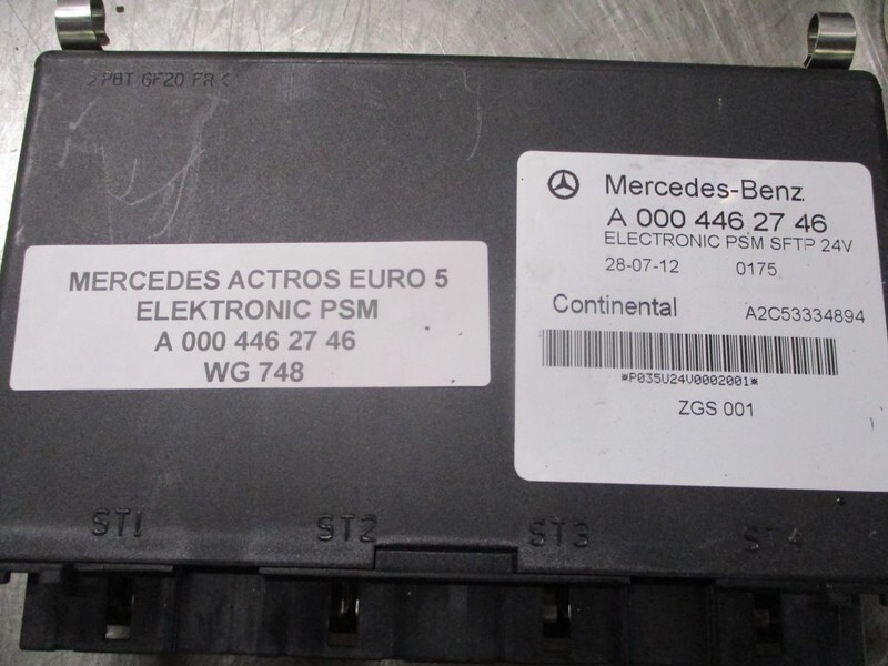 Mercedes-Benz ACTROS A 000 446 27 46 ELEKTRONIC PSM EURO 5 - מערכת חשמל עבור משאית: תמונה 2 Mercedes-Benz ACTROS A 000 446 27 46 ELEKTRONIC PSM EURO 5 - מערכת חשמל עבור משאית: תמונה 2