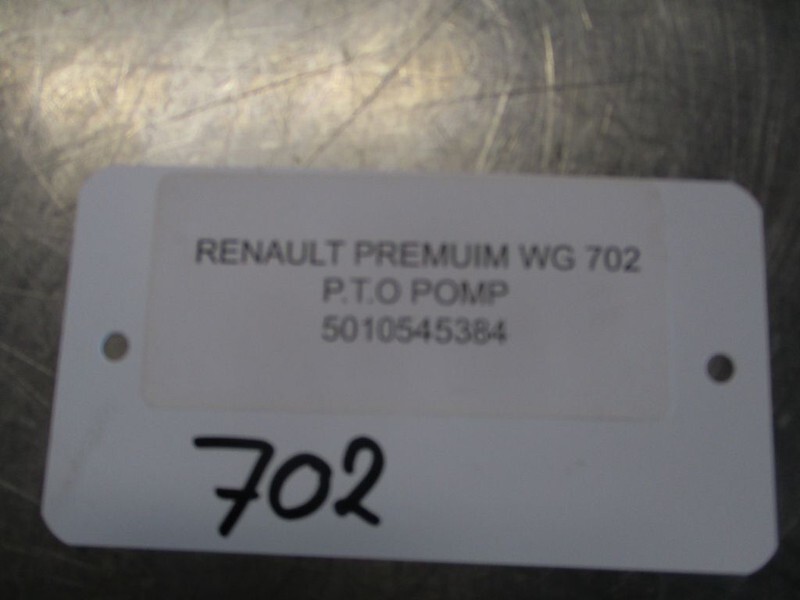Renault 5010545384 P.T.O POMP OMFB RENAULT PRIMUIM 420 - חלקי הידרוליקה עבור משאית: תמונה 3 Renault 5010545384 P.T.O POMP OMFB RENAULT PRIMUIM 420 - חלקי הידרוליקה עבור משאית: תמונה 3
