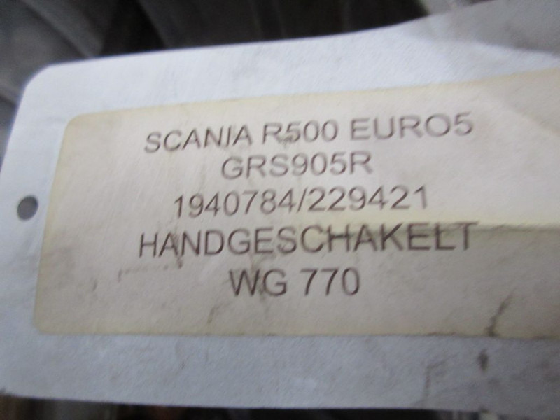 תיבת הילוכים עבור משאית Scania R500 1940784 / 2292421 TRANSMISSIE GRS905R HANDGESCHAKELD EURO 5: תמונה 6