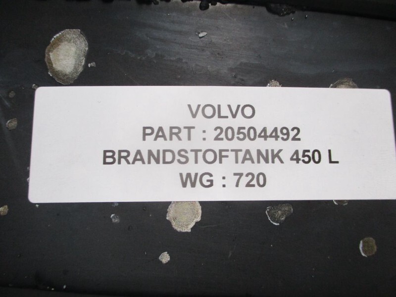 Volvo 20504492 0DIESELTANK 450 LITER FH FM - מכל דלק עבור משאית: תמונה 4 Volvo 20504492 0DIESELTANK 450 LITER FH FM - מכל דלק עבור משאית: תמונה 4