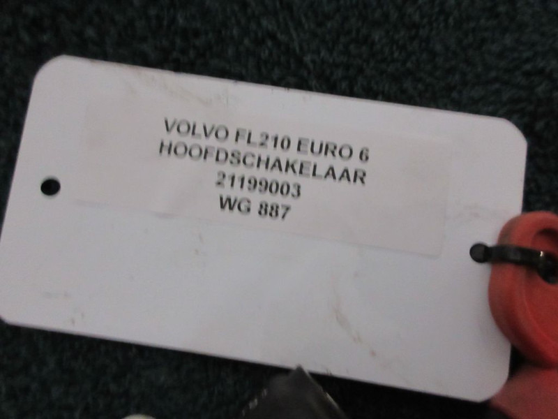 Volvo FL210 21199003 HOOFDSCHAKELAAR EURO 6 - מערכת חשמל עבור משאית: תמונה 2 Volvo FL210 21199003 HOOFDSCHAKELAAR EURO 6 - מערכת חשמל עבור משאית: תמונה 2