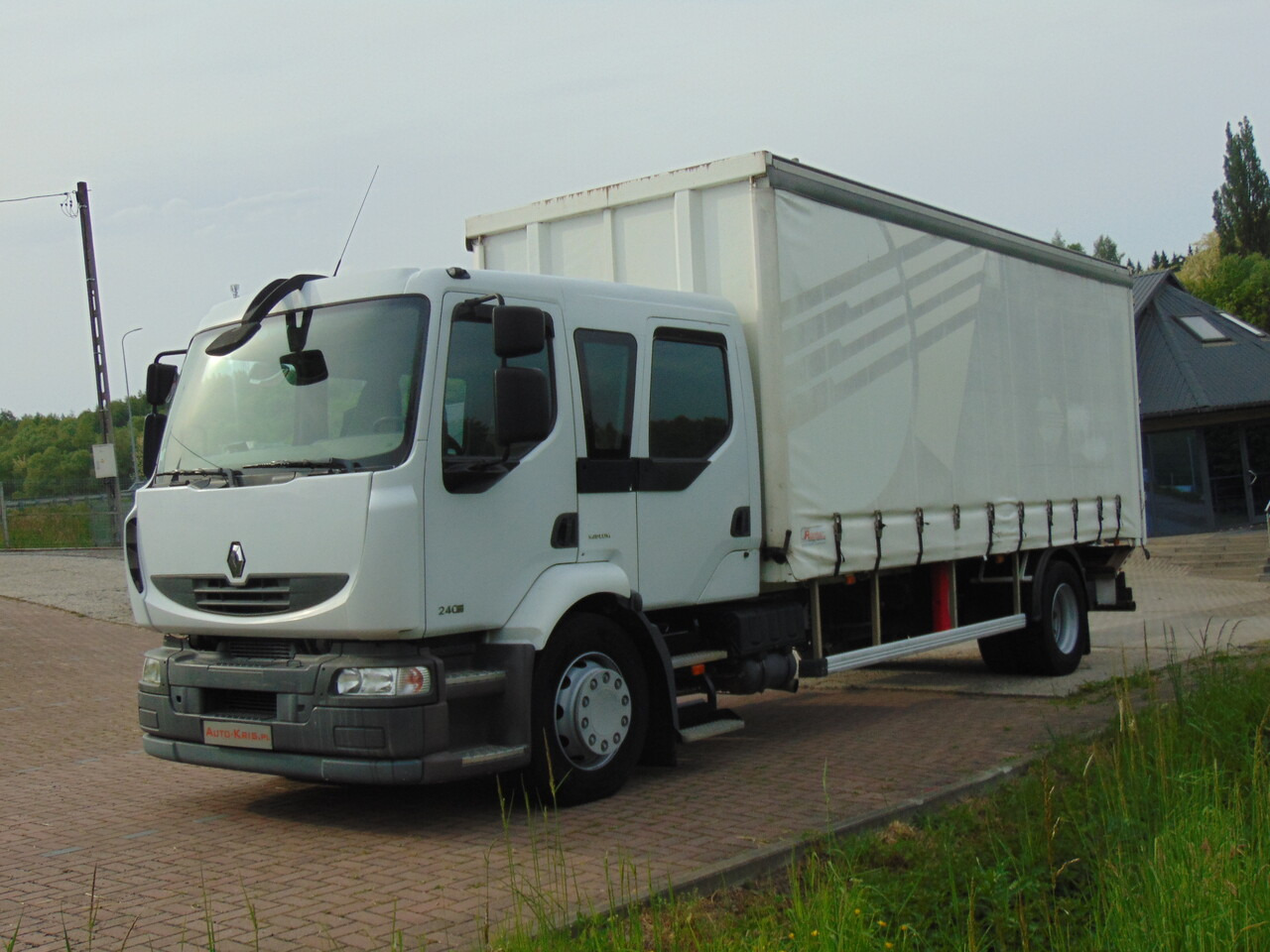 RENAULT Midlum 240DXi - משאית וילונות צד: תמונה 1 RENAULT Midlum 240DXi - משאית וילונות צד: תמונה 1