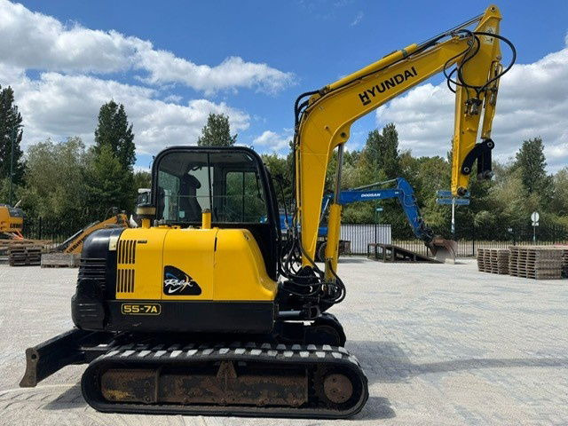 Hyundai Robex 55-7A Minigraver - מיני מחפר: תמונה 3 Hyundai Robex 55-7A Minigraver - מיני מחפר: תמונה 3