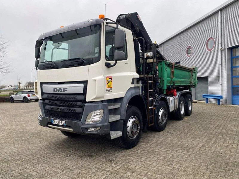 DAF CF410 / 8X4 / BIG AXLE / FULL-STEEL /2 SIDE TIPPER/ ONLY:363247 KM / AUTOMATIC / EURO-6 / 2014 - משאית מנוף: תמונה 1 DAF CF410 / 8X4 / BIG AXLE / FULL-STEEL /2 SIDE TIPPER/ ONLY:363247 KM / AUTOMATIC / EURO-6 / 2014 - משאית מנוף: תמונה 1