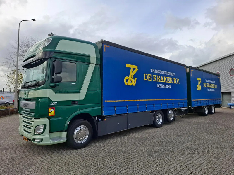 DAF XF106-440 / NL COMBI / TUV:21-10-2026 / ONLY:889634 KM / PARKCOOL / GEN2 V2 / PLATFORM 2 TON / NAVI / LWDS / EURO-6 / 2016 - משאית וילונות צד: תמונה 1 DAF XF106-440 / NL COMBI / TUV:21-10-2026 / ONLY:889634 KM / PARKCOOL / GEN2 V2 / PLATFORM 2 TON / NAVI / LWDS / EURO-6 / 2016 - משאית וילונות צד: תמונה 1