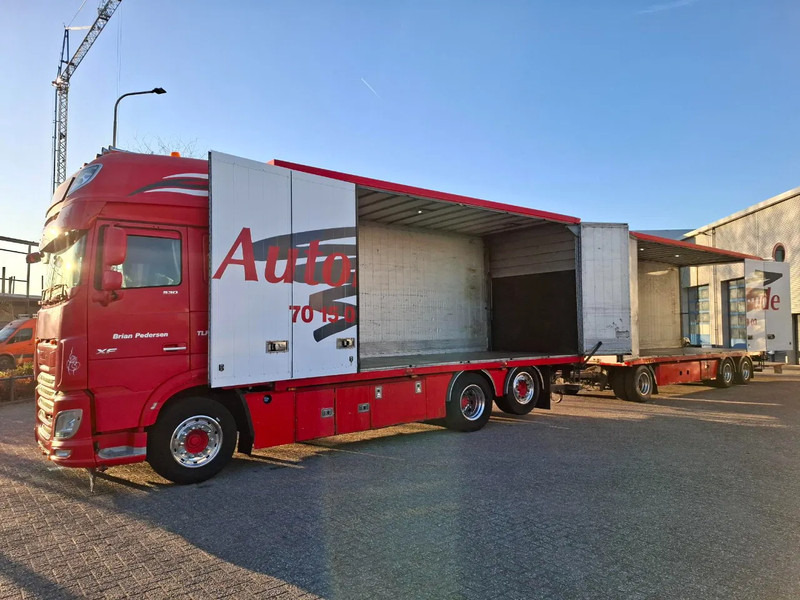 DAF XF106-530 / DEB / COMPLETE COMBI / SIDE DOORS / 2XPLATFORM 2500KG / ONLY:773032 KM / LWDS / LEATHER / EURO-6 / 2017 - משאית תיבה: תמונה 2 DAF XF106-530 / DEB / COMPLETE COMBI / SIDE DOORS / 2XPLATFORM 2500KG / ONLY:773032 KM / LWDS / LEATHER / EURO-6 / 2017 - משאית תיבה: תמונה 2