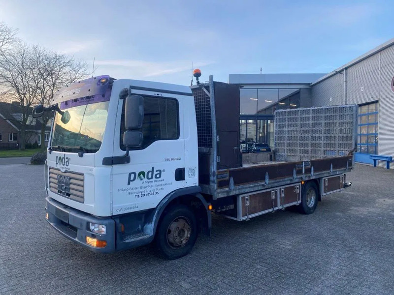 MAN TGL10-180 / HYDRAULISCH PLATFORM / ONLY: 428970 KM / MANUAL / EURO-4 / 2007 - משאית הובלה אוטומטית: תמונה 1 MAN TGL10-180 / HYDRAULISCH PLATFORM / ONLY: 428970 KM / MANUAL / EURO-4 / 2007 - משאית הובלה אוטומטית: תמונה 1