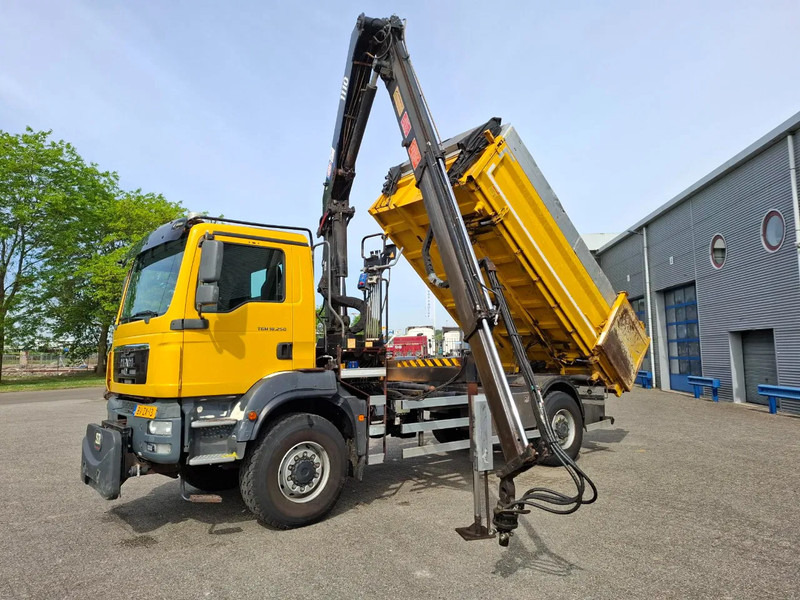 MAN TGM 18.250 / 4X4 / NL TRUCK / TUV:30-04-2026 / 118783 KM / HMF 1110 K2 / ROTATOR / GOOD TYRES / FULL-STEEL / DRUM BRAKES / MANUA - מזהיר, משאית מנוף: תמונה 1 MAN TGM 18.250 / 4X4 / NL TRUCK / TUV:30-04-2026 / 118783 KM / HMF 1110 K2 / ROTATOR / GOOD TYRES / FULL-STEEL / DRUM BRAKES / MANUA - מזהיר, משאית מנוף: תמונה 1