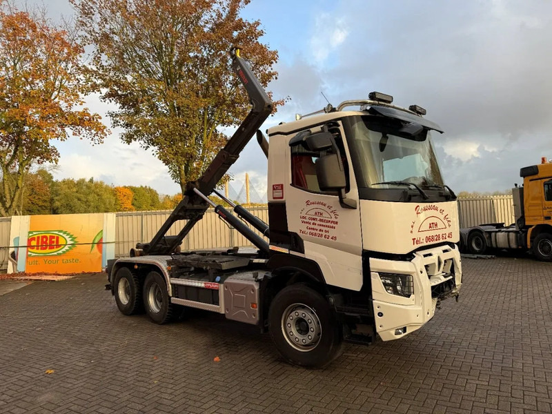 Renault C480 / ENGINE RUNNING / 6X4 / HIAB 21TON HOOKLIFT / ONLY:146334 KM / AUTOMATIC / EURO-6 / 2020 - משאית הרמת וו: תמונה 3 Renault C480 / ENGINE RUNNING / 6X4 / HIAB 21TON HOOKLIFT / ONLY:146334 KM / AUTOMATIC / EURO-6 / 2020 - משאית הרמת וו: תמונה 3