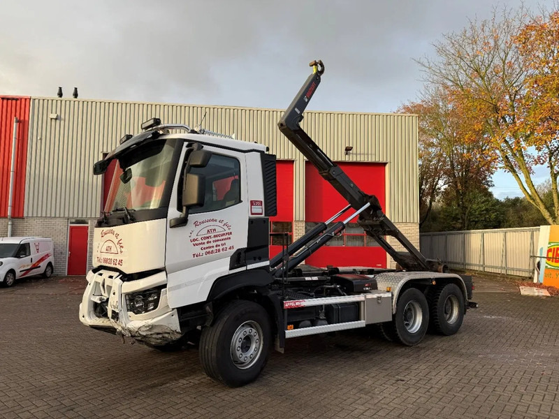 Renault C480 / ENGINE RUNNING / 6X4 / HIAB 21TON HOOKLIFT / ONLY:146334 KM / AUTOMATIC / EURO-6 / 2020 - משאית הרמת וו: תמונה 1 Renault C480 / ENGINE RUNNING / 6X4 / HIAB 21TON HOOKLIFT / ONLY:146334 KM / AUTOMATIC / EURO-6 / 2020 - משאית הרמת וו: תמונה 1