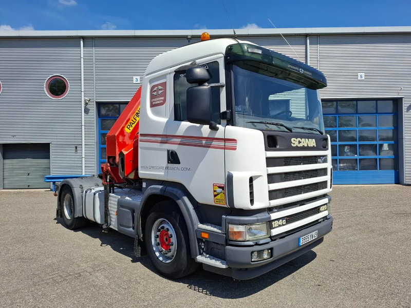 Scania 124G-420 / RETARDER / PALFINGER PK32080 / DOUBLE TANK / AIRCO / GOOD CONDITION / MANUAL / EURO-3 / 2004 - משאית מנוף: תמונה 4 Scania 124G-420 / RETARDER / PALFINGER PK32080 / DOUBLE TANK / AIRCO / GOOD CONDITION / MANUAL / EURO-3 / 2004 - משאית מנוף: תמונה 4