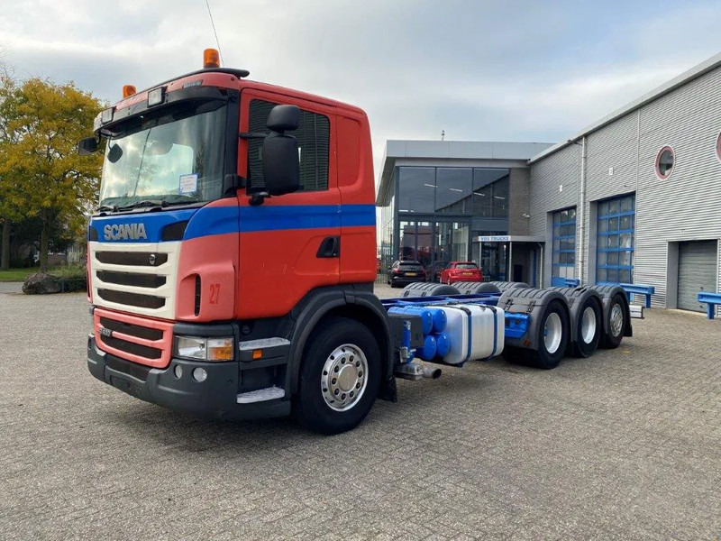 Scania G400 / 8X4 / 9TON FRONT AXLE / PTO / LIFT+LENKACHSE / ALCOA'S / AIRCO / MANUAL / EURO-5 / 2011 - משאית עם שלדת תא: תמונה 1 Scania G400 / 8X4 / 9TON FRONT AXLE / PTO / LIFT+LENKACHSE / ALCOA'S / AIRCO / MANUAL / EURO-5 / 2011 - משאית עם שלדת תא: תמונה 1