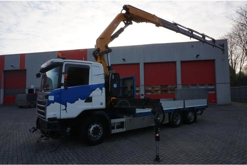 Scania G490 / ENGINE RUNNING / RETARDER / EFFER 255-5S CRANE REMOTE / PLATFORM / FULL-AIR / AUTOMATIC / EURO-6 / 2014 - משאית מנוף: תמונה 2 Scania G490 / ENGINE RUNNING / RETARDER / EFFER 255-5S CRANE REMOTE / PLATFORM / FULL-AIR / AUTOMATIC / EURO-6 / 2014 - משאית מנוף: תמונה 2