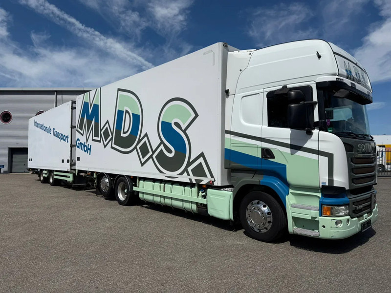 Scania R450 / RETARDER / ISOLATED GERMAN FLOWER COMBI / THROUGH-LOADING SYSTEM / SMART TACHO / 2XPLATFORM / LIFT+LENKACHSE / LWDS / EUR - משאית קירור: תמונה 2 Scania R450 / RETARDER / ISOLATED GERMAN FLOWER COMBI / THROUGH-LOADING SYSTEM / SMART TACHO / 2XPLATFORM / LIFT+LENKACHSE / LWDS / EUR - משאית קירור: תמונה 2