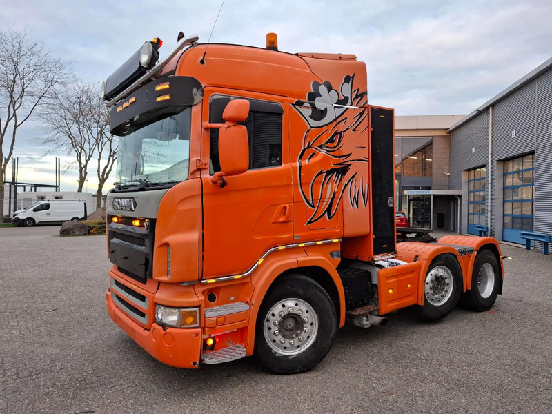 Scania R480 / HYDRAULICS / DOUBLE TANK / LIFT+LENKACHSE / 746830 KM / ALCOA / LEATHER / EURO-4 / 2007 - יחידת טרקטור: תמונה 1 Scania R480 / HYDRAULICS / DOUBLE TANK / LIFT+LENKACHSE / 746830 KM / ALCOA / LEATHER / EURO-4 / 2007 - יחידת טרקטור: תמונה 1