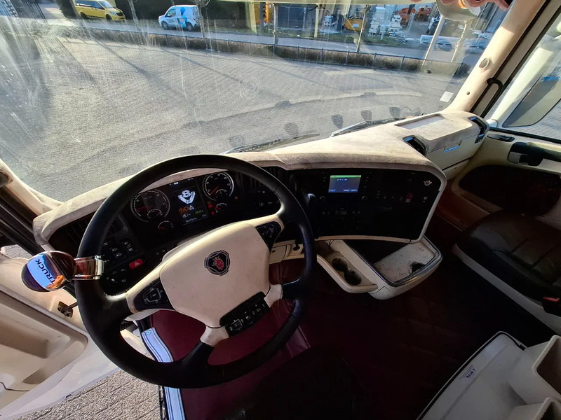 יחידת טרקטור Scania R580 V8 / RETARDER / HYDRAULICS / TUV:06-08-2026 / FULL-AIR / LEATHER / XENON / AUTOMATIC / EURO-6 / 2014: תמונה 16